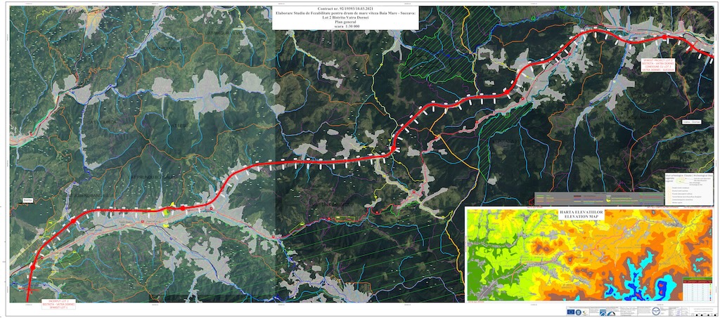 Anunt public privind investigatiile de teren pe traseul autostrazii Baia Mare – Suceava